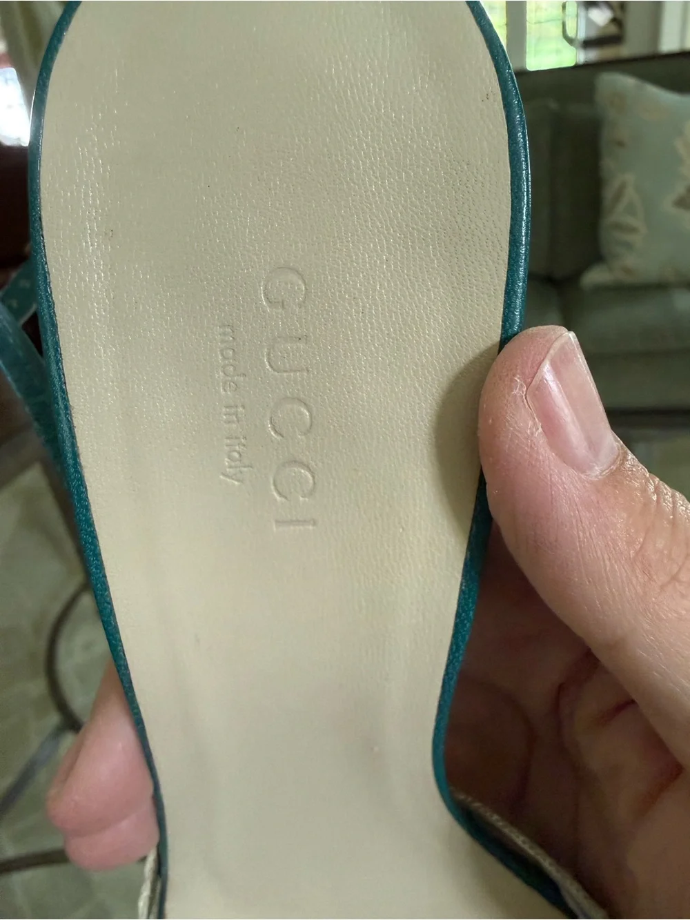 Gucci mirabelle teal